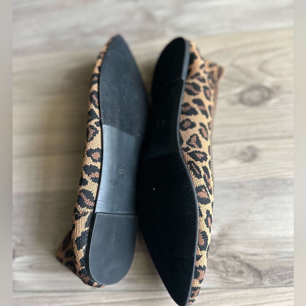 Mia Kerri leopard print flats NWOB SZ 8 - Picture 5 of 8
